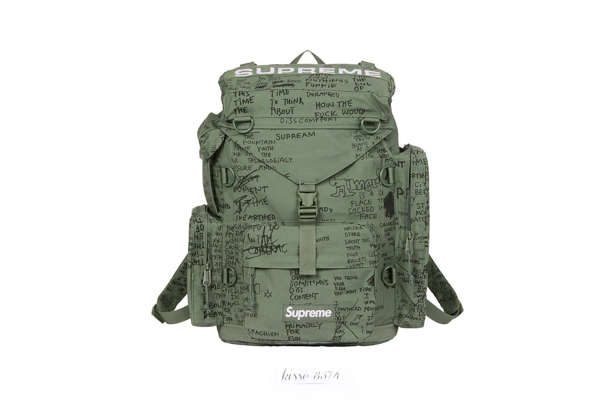 Supreme Backpack Green Bags for Men for sale | eBay