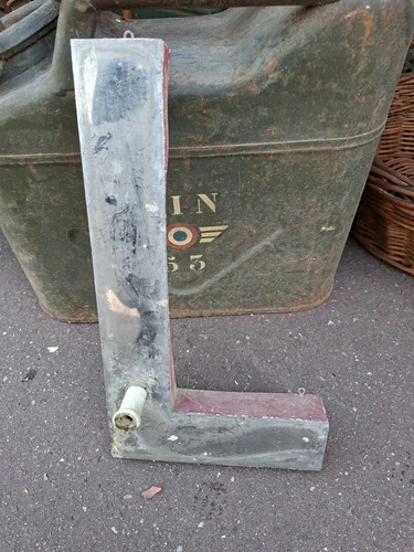Metal Letter Sign Boutique L Decor Loft 30 cm 1960s Silver