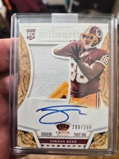 2013 Crown Royale Jordan Reed Patch Auto RC 299/299 Bookend + Bowman Chrome /99