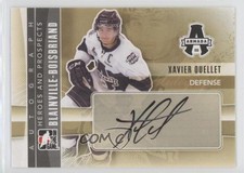 2011-12 ITG Heroes and Prospects Auto Xavier Ouellet #A-XO Auto 0c2