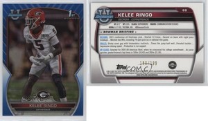 2022 Bowman U Chrome Blue Refractor /199 Kelee Ringo #68