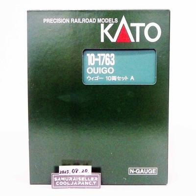 KATO 10-1763 OUIGO 10-Car Set N Scale Gauge Model Train High Speed