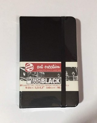 SKETCH BOOK BLACK ARTCREATION 9 x 14 CM