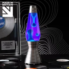 PLATINUM Astro Vinyl Lava Lamp by Mathmos Violet Turquoise Home Decoration Retro