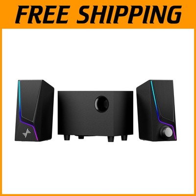 Gaming Enhancing Computer Speakers with Subwoofer, 2.1 Hi-Fi