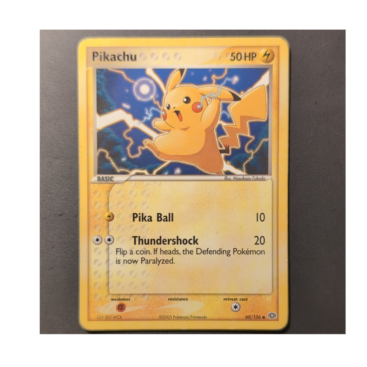 Pikachu 60/106 Emerald Regular for sale online | eBay