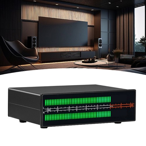 Music Spectrum Display Analyzer With LED Screen Auditory Indicator Meter - Afbeelding 4 van 8