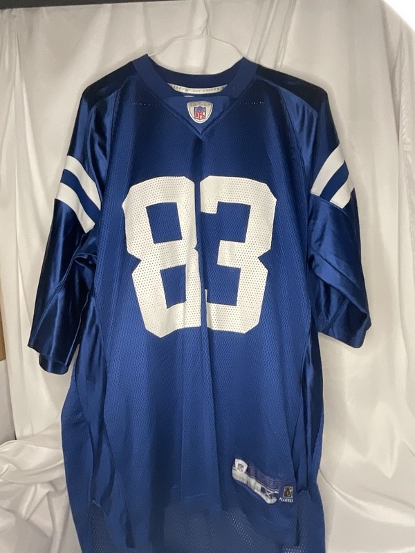 Brandon Stokley #83 Indianapolis Colts Reebok Jersey Mens XL Signed Tags