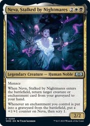 Neva, Stalked by Nightmares 209 Foil Wilds of Eldraine