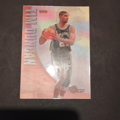 2001-02 Topps Tim Duncan Team #TT2 Spurs