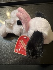 Hallmark Plush Snoopy Cupid with Valentine Pink Wings 2013 NWT Rare