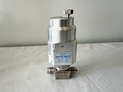 KITZ SCT SCV 10K 1/4  Two Step Valve PCTFE Seat   Ultra High Purity VCR Fittings