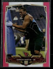 2014 Topps Chrome #162 Kareem Martin Pink Refractors #/399