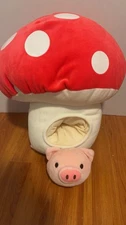 Pig In A Mushroom Plush