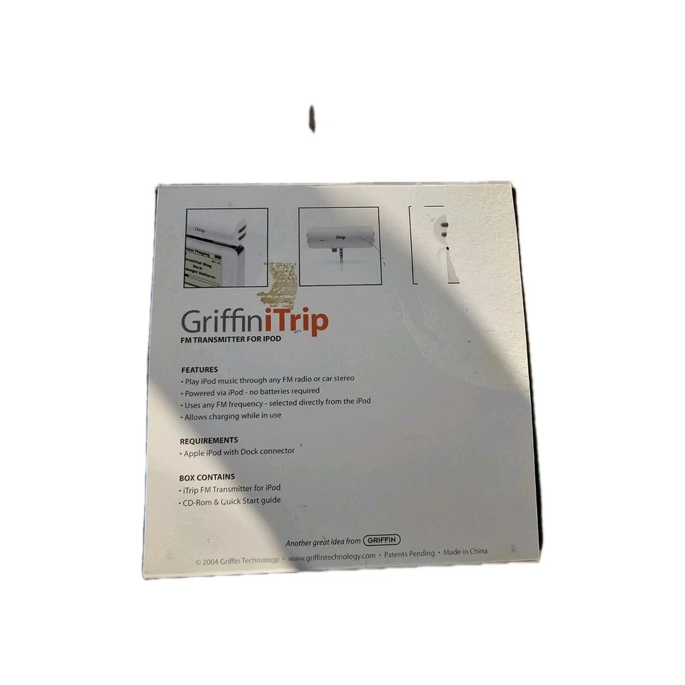 Transmisor de radio FM Griffin iTrip - Usado Foto 2 de 3
