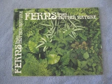 Vintage 1977 Ferns from Mother Nature book