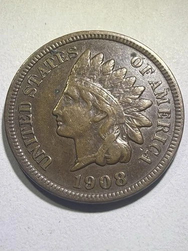 1908-S INDIAN HEAD CENT (VERY FINE DETAILS) (YOU GRADE)