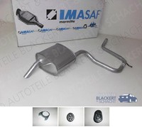 Imasaf Auspuff Endtopf+Zub. FüR Ford Mondeo I+Ii+Stufenheck 1.6I+1.8I 1993-2000