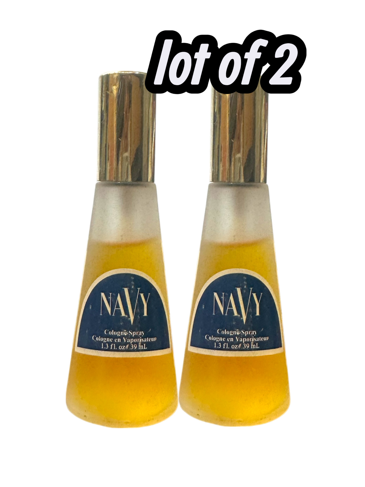 NAVY By Dana Cologne Spray 13 oz New Unbox LOT OF 2 7390₽