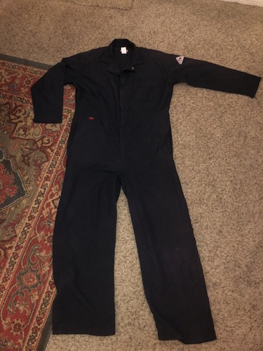 Bulwark FR Flame Resistant Coveralls – Navy Blue – Size 44 RG