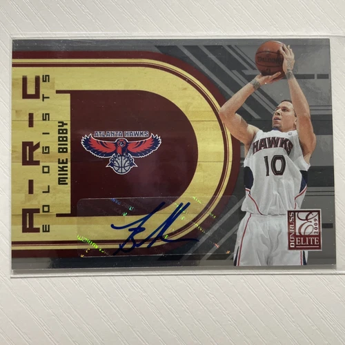 🏀 MIKE BIBBY #’d /50 AUTO 2009-10 DONRUSS ELITE ARCEOLOGISTS AUTOGRAPH #10
