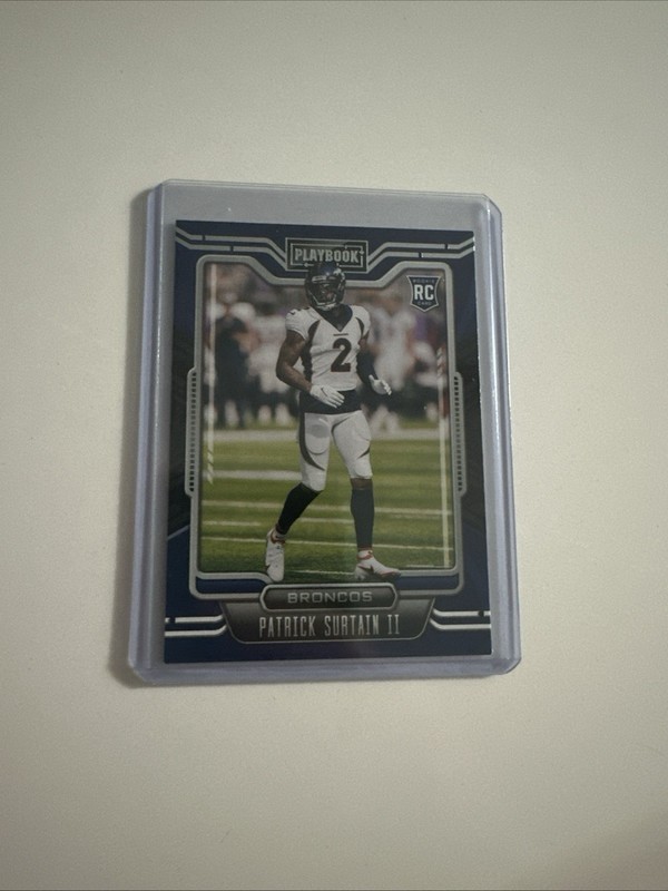 2021 Panini Playbook Patrick Surtain II #144 Rookie Orange