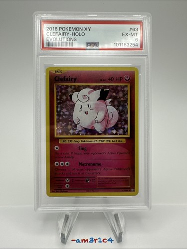 Clefairy graded PSA 6 for sale on eBay