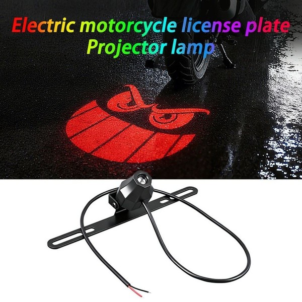 Eurowagens Motorrad 12V LED Kennzeichenbeleuchtung Blink RüCklicht Wasserdicht-image