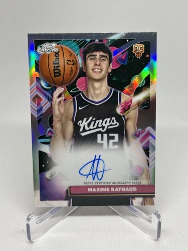 2025 Topps Cosmic Chrome Maxime Raynaud Base (RAW)