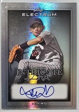 Ichiro MLB 24 Leaf Electrum 5 Limited Autograph Cards Used