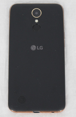 LG Smartphone Unlocked 16GB Black Android Fingerprint WiFi Camera Reset MetroPCS