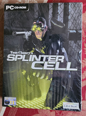 Tom Clancys Splinter Cell (2003) PC Slip Case New Factory Sealed As Shown