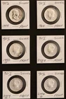 Lot Of 90% Silver Proof Franklin and Kennedy Half and Washington Proof Quarters