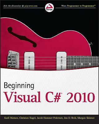 Skinner, Morgan : Beginning Visual C# 2010 (Wrox Programme Fast and FREE P & P