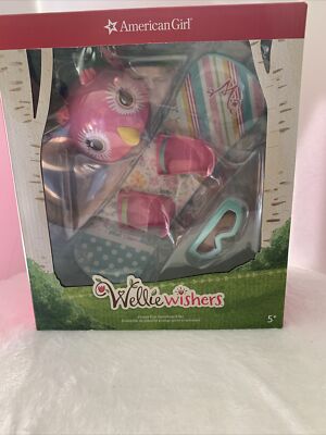 American Girl Wellie Wishers Frosty Fun Snowboard Set 2020 New in Box.