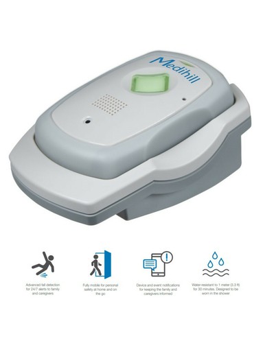 Active Portable SOS GPS Medical Alert Fall Detection - Medihill HealthTracker - Picture 2 of 6
