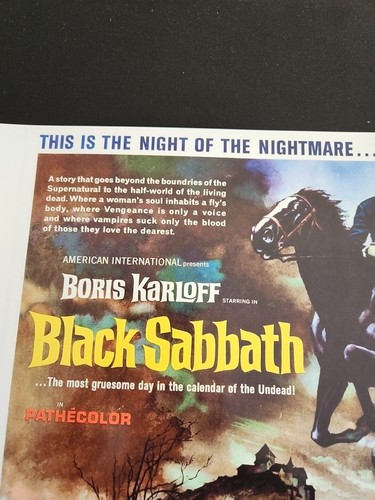 Black Sabbath Poster Print 18"x12" - Picture 5 of 7