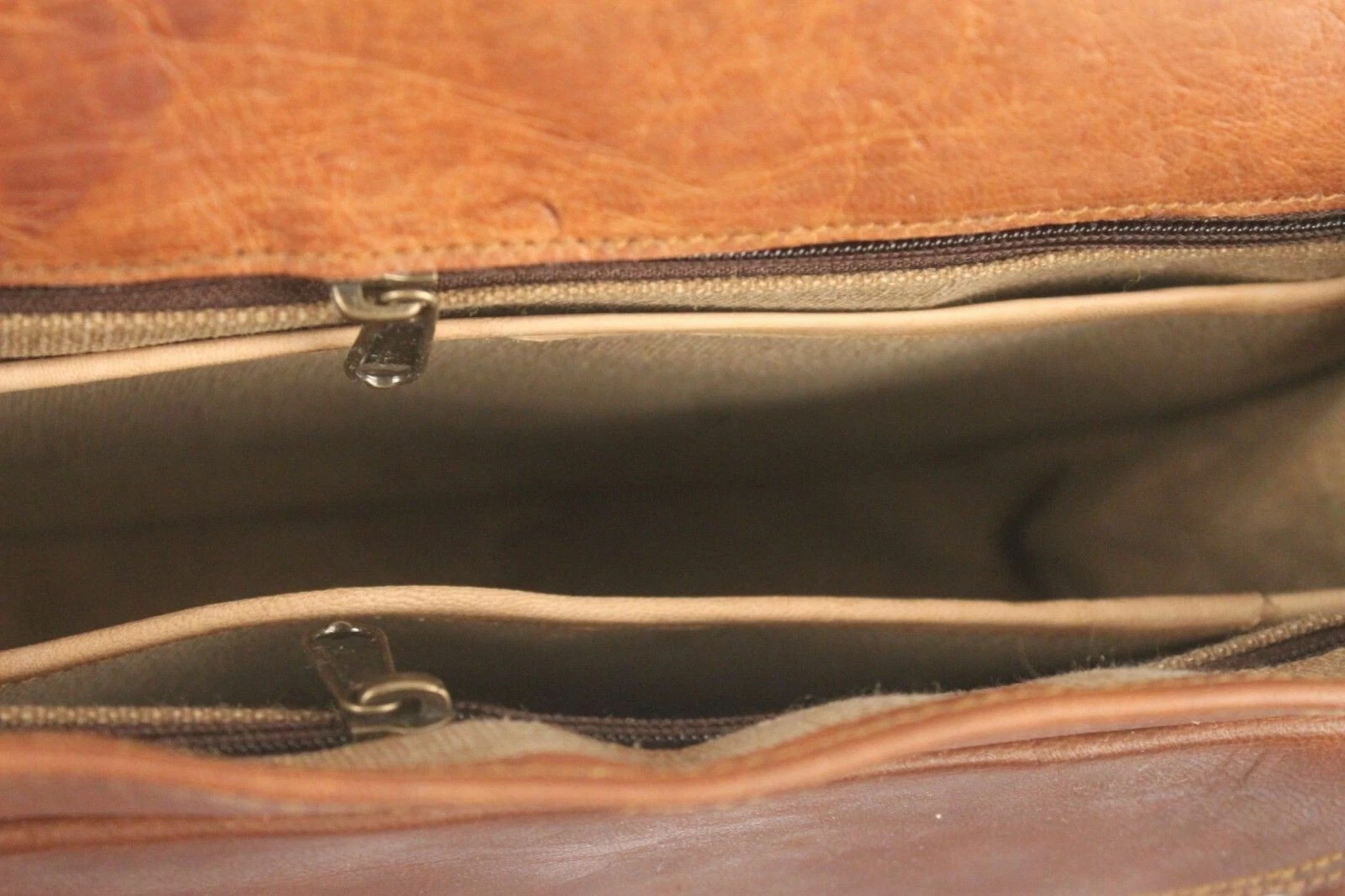 COACH Borsa in vera pelle tracolla borsetta donna donna vintage marrone tracolla