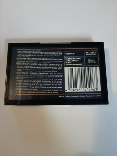 MAXELL XL II-S 90 , Audio Cassette . - Photo 2/7