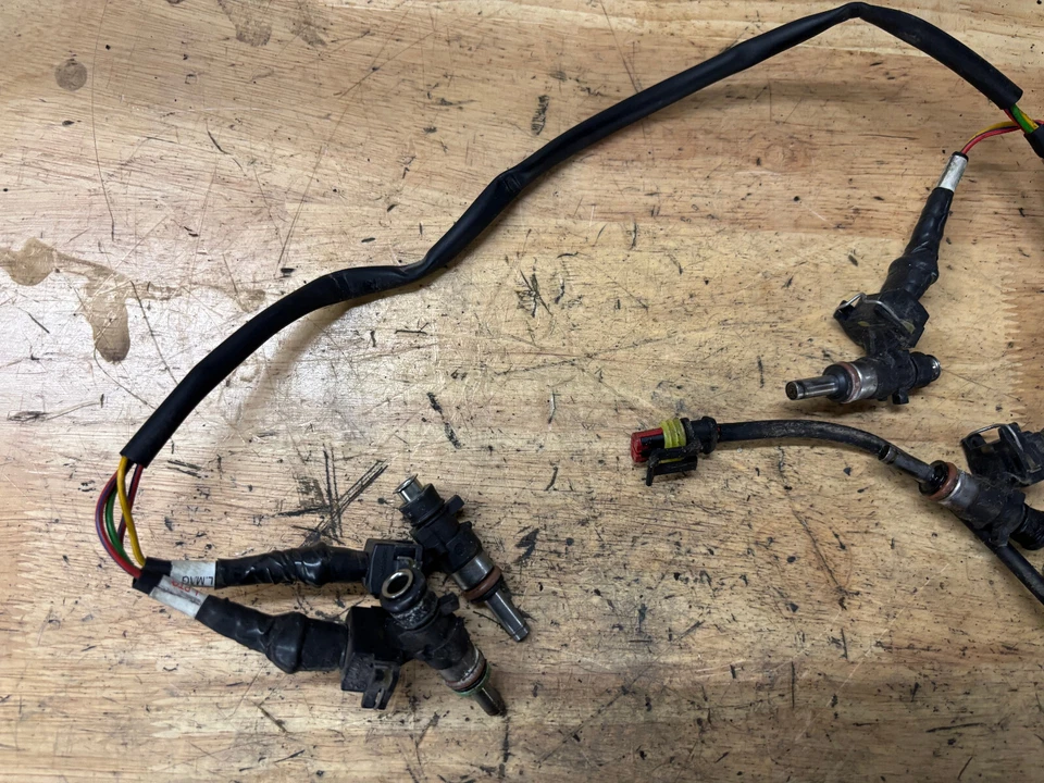 Inyector de combustible Polaris azul 800 2008-2009 10 11 RMK Switchback Dragon IQ Shift Foto 2 de 3