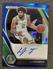 LJ Figueroa - 2021 Panini Prizm Draft Picks #DP-LJF Rookie Auto PRIZM /149  D443