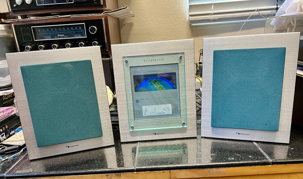 NAKAMICHI SoundSapace5 CD プレイヤースピーカーシステム NAKAMICHI SoundSapace5 CD プレイヤースピーカーシステム