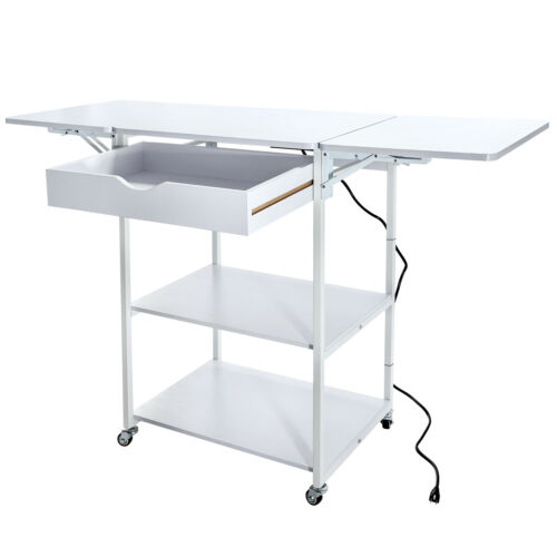 Foldable Heat Press Transfer Machine Table Stand for Storage w/ Charging Station - Picture 13 of 13
