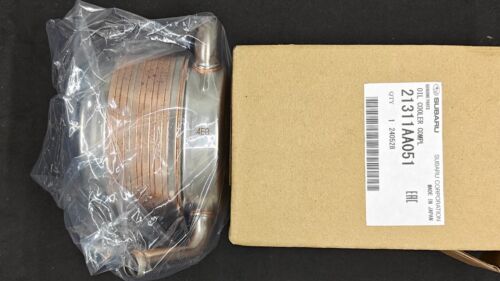Genuine 21311AA051 Subaru Oil Cooler WRX STi Legacy Impreza Outback 02-07 NEW US - Picture 2 of 6