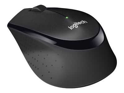 Logitech M330 SILENT PLUS schwarz kabellos Maus 2,4 GHz USB Nano 1000 DPI Optica