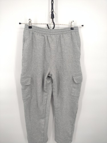 Airwalk Cargo Sweatpants Youth XL Gray Fleece Joggers Elastic Waist Pull On Logo - Picture 14 of 24