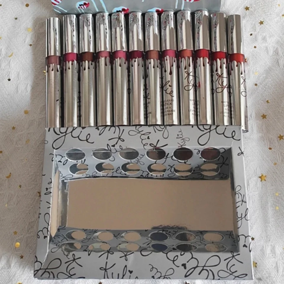 Brand New KYLIE Jenner Holiday Edition 12 Piece  Edition Matte KIT Lipstick - Image 3 of 4