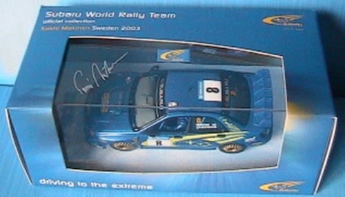 Subaru Impreza WRC #8 Rally Sweden 2003 Makinen Ixopro 1/43 Lindstrom Suede - Picture 2 of 5
