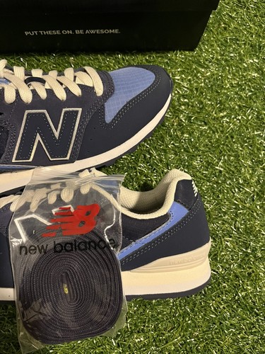 Tenis para mujer New Balance 996 WL996CPN, talla 5,5 B, azul marino - Imagen 3 de 13