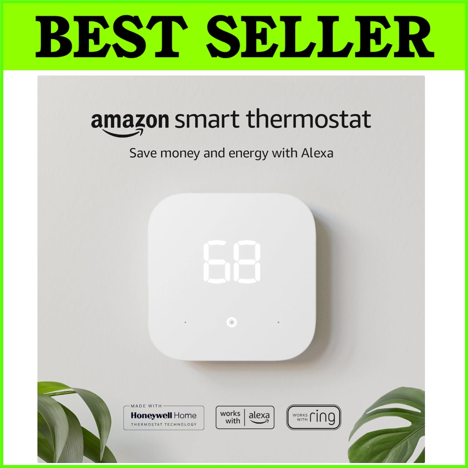 Smart Alexa Thermostat - Energy Saving & Temperature Control-image